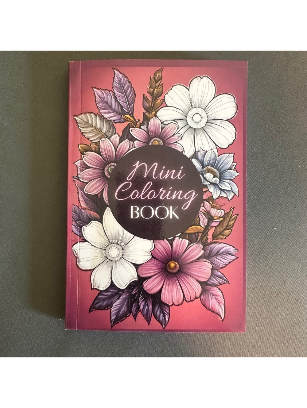 Mini Coloring Book/ Journal Travel/ Pocket Sized
